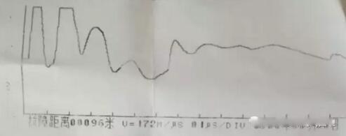 冲闪法测试波形 第1个分接合打火