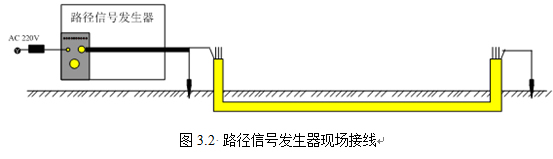 路径信号发生器现场接线