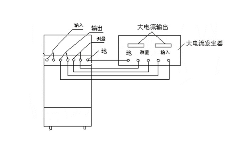 分体式大电流发生器接线图