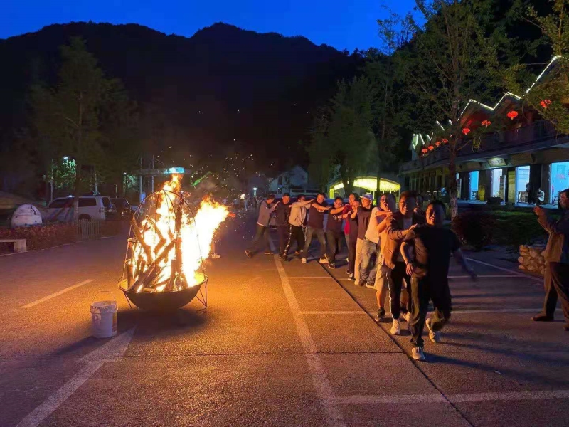 陕西意联电气团建掠影13